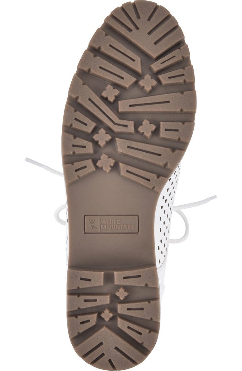 White Mountain Footwear Dream On Perforated Oxford, Alternate, color,