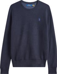 Polo Ralph Lauren Textured Cotton Crewneck Sweater