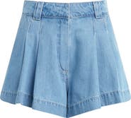 Joe's The Lillie Pleated A-Line Denim Shorts