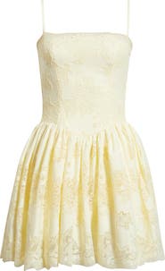 HOUSE OF CB Chloe Broderie Anglaise Minidress