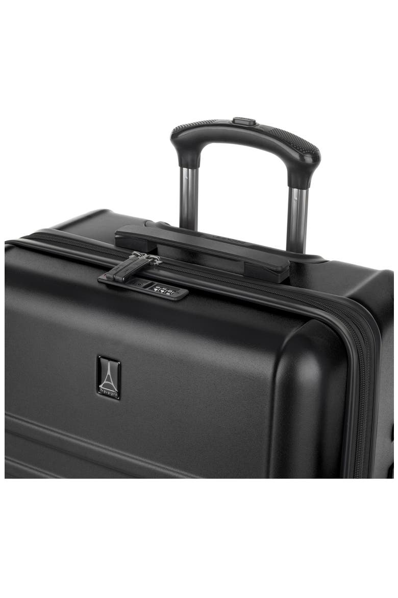Rollmaster™ Lite 2 24-Inch Expandable Medium Checked Hardside Spinner Luggage, Alternate, color, BLACK MATTE