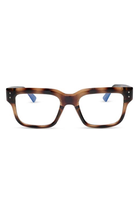 Cade 52mm Square Blue Light Blocking Glasses
