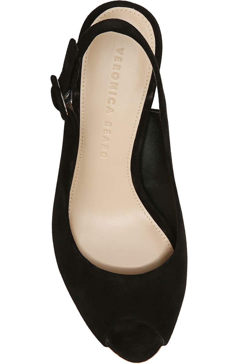 Veronica Beard Dali Peep Toe Platform Wedge Sandal, Alternate, color,