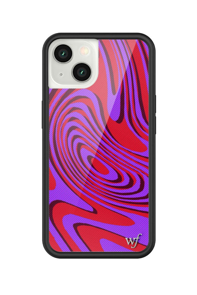 Swerve iPhone Case, Main, color, Red