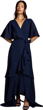 Coast Angel Sleeve Bridesmaid Maxi Dress