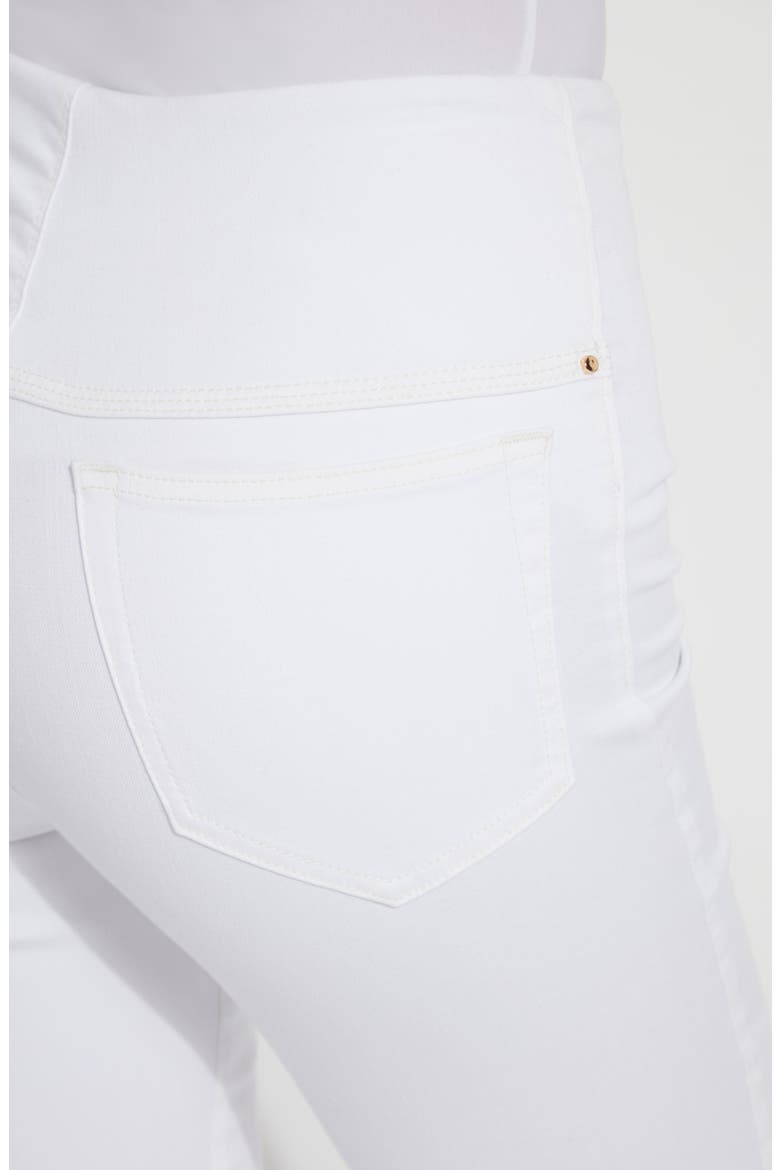 Ankle Baby Boot Premium Denim Jeans, Alternate, color, AUTHENTIC WHITE