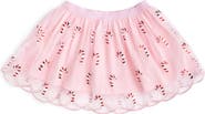 Sweet Wink Candy Cane Scalloped Tutu Skirt