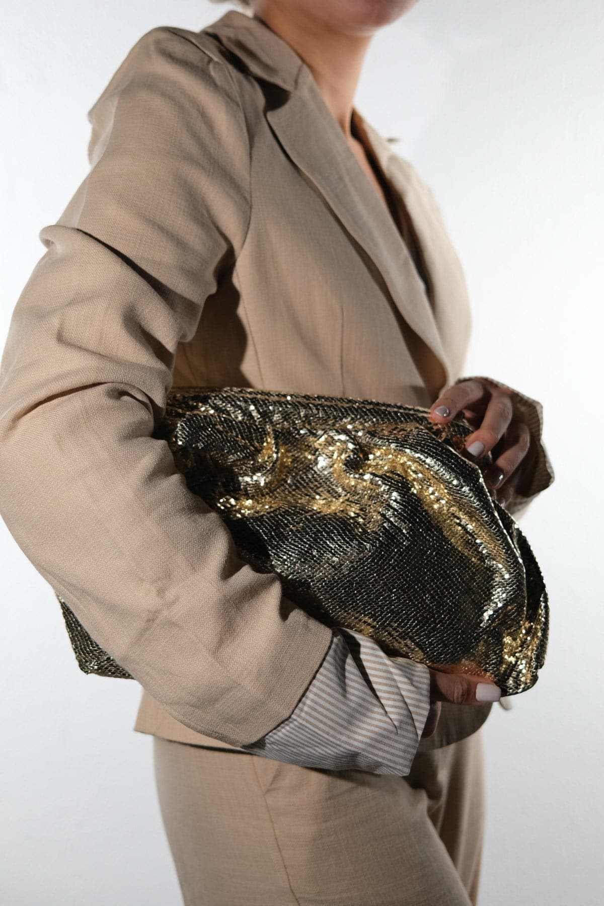 Prologue Shoes Uvera Fashion Handbag, Alternate, color, Gold