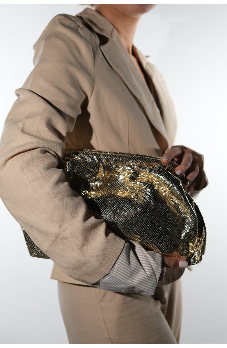 Prologue Shoes Uvera Fashion Handbag, Alternate, color, Gold