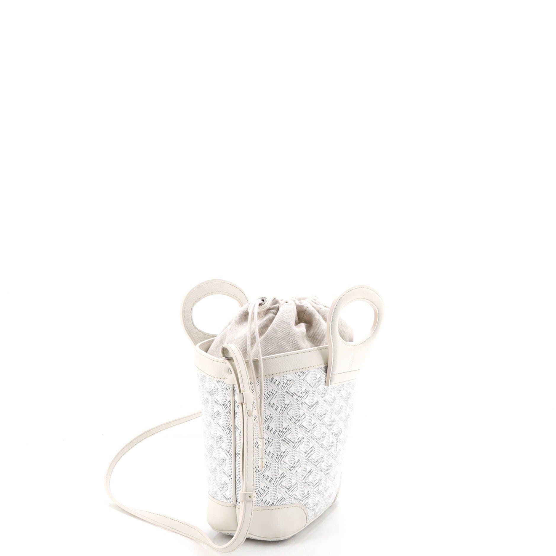 Beluga Bag Coated Canvas Mini, Alternate, color, White