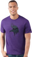 STARTER Men's Starter  Purple Minnesota Vikings Prime Time T-Shirt