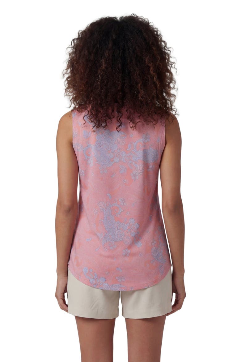 Paisley Explosion Womens Muscle Tank, Alternate, color, PAISLEY EXPLOSION CORAL