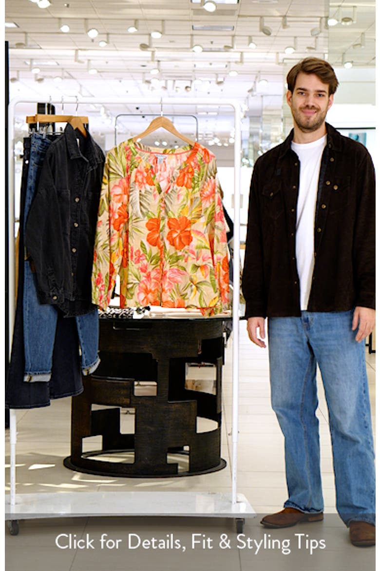 La Botanica Floral Cotton Peasant Top video