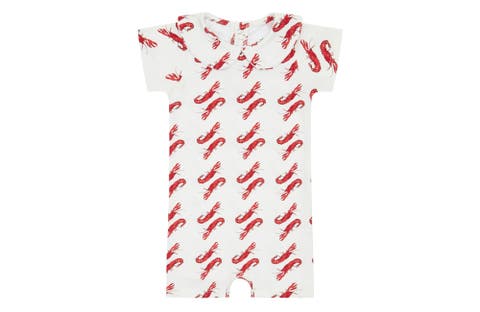 Vild Lab No.8 - Rare Living Lobsters, Organic Cotton Bodysuit with Shorts