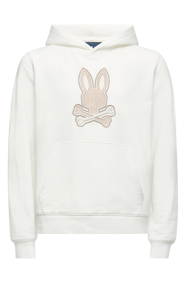 Psycho Bunny Kids' New Castle Embroidered Graphic Hoodie, Main, color, 