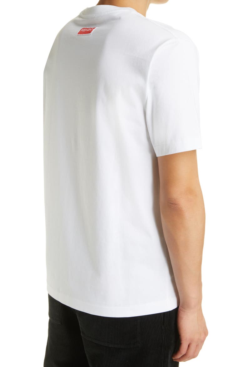 Boke Flower Graphic Tee, Alternate, color, WHITE