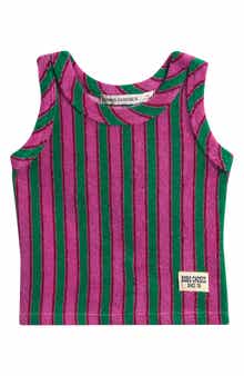 Stripe Terry Cloth Tank