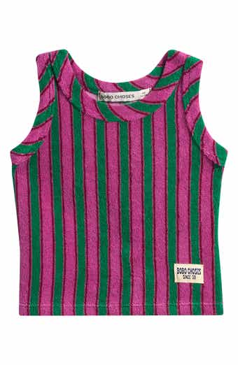 Stripe Terry Cloth Tank
