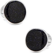 Cufflinks, Inc. Blue Goldstone Cuff Links