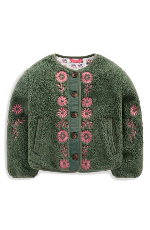 Kids' Pretty Faux Shearling Jacket