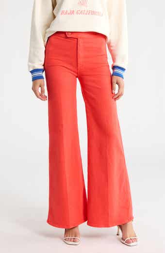 MOTHER The Tab Roller Skimp High Waist Wide Leg Pants
