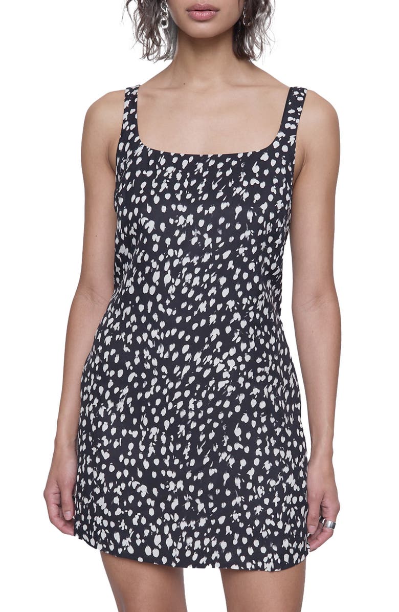 Rebecca Minkoff Avery Print Tank Minidress, Main, color, 