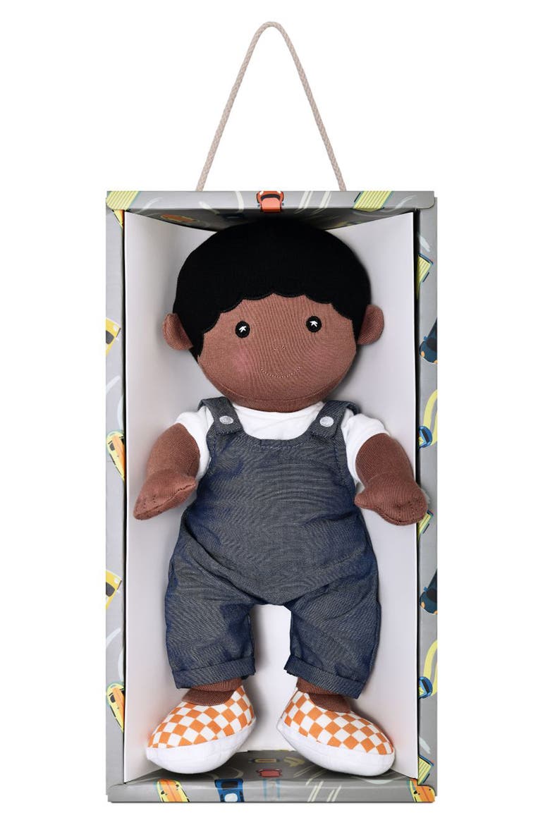 Soft Organic Cotton Baby Doll, Alternate, color, ALEX IN CHAMBRAY