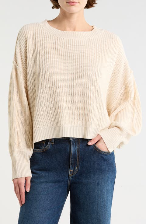 Boxy Crewneck Sweater