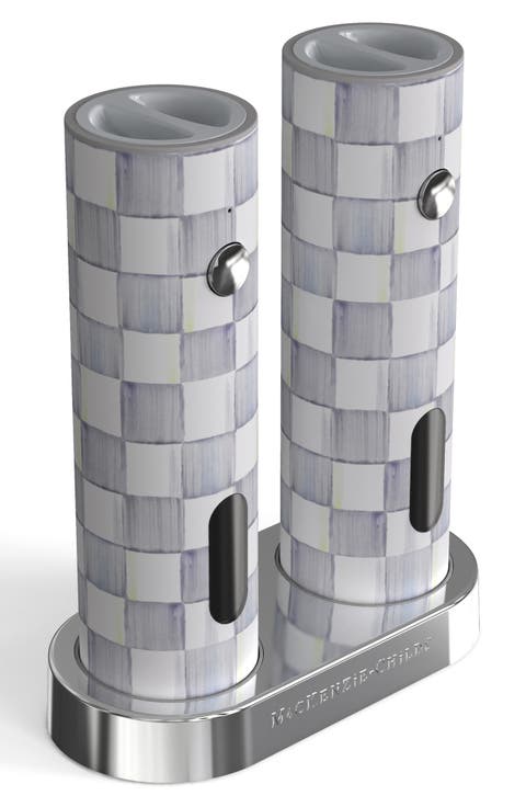 Rosy Check Electric Salt & Pepper Mill Set