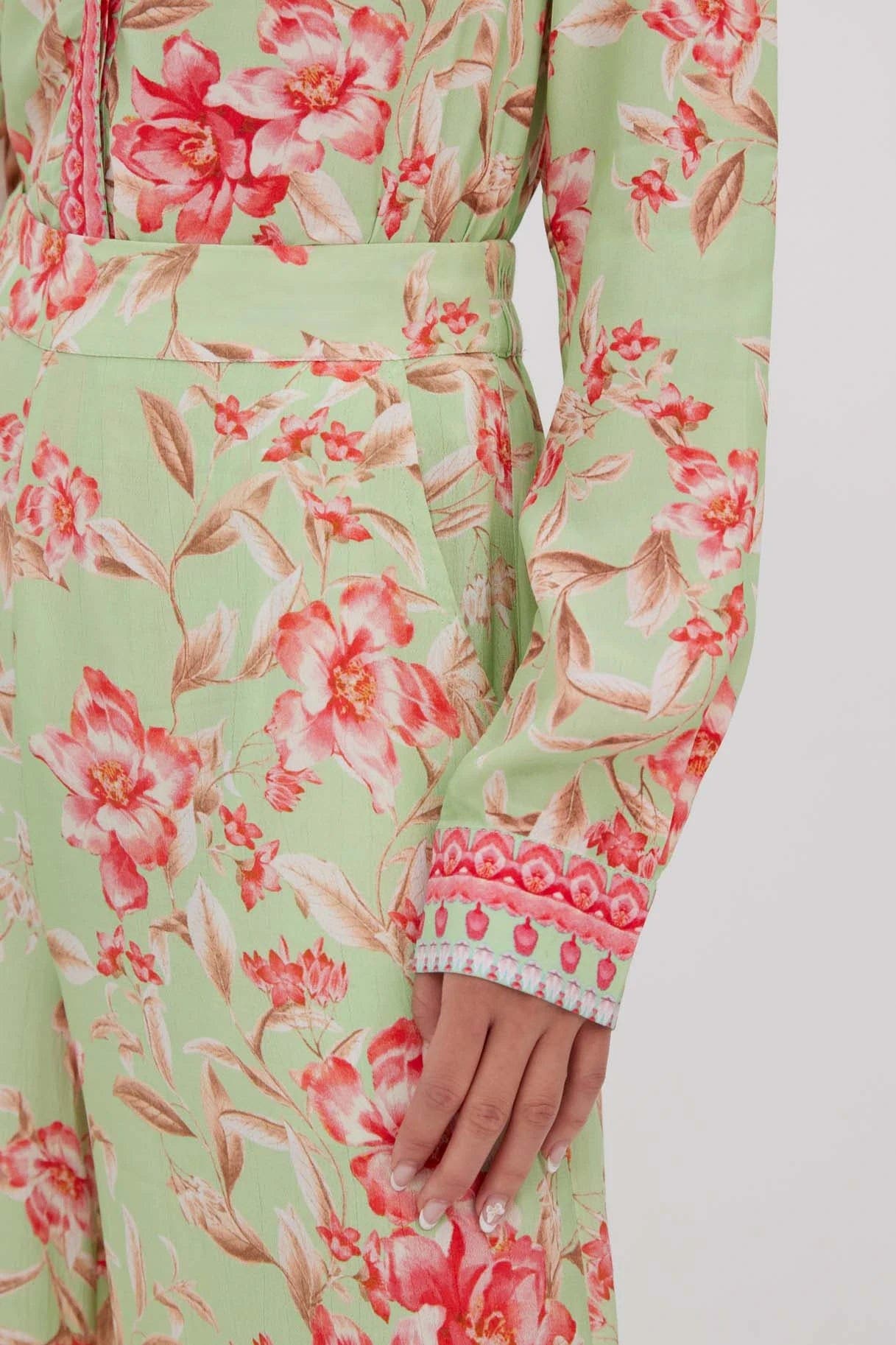 Naomi Green Trousers - image 2