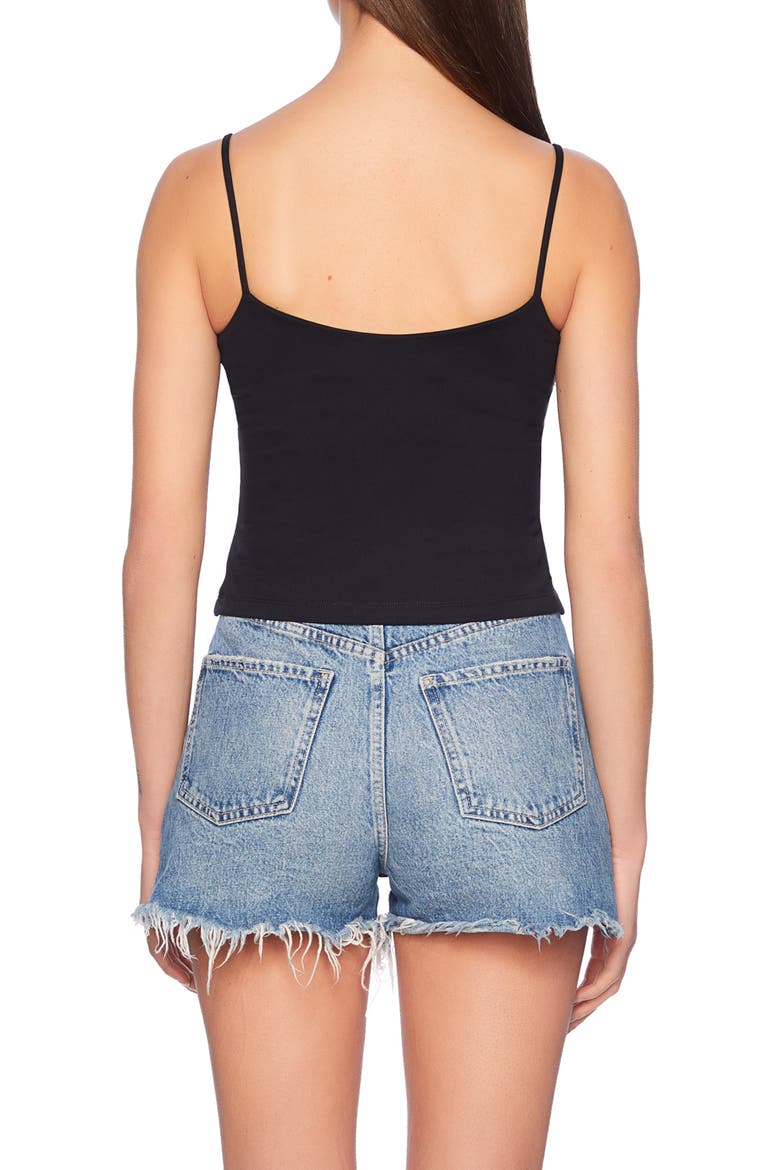 Stretch Camisole, Alternate, color, BLACK