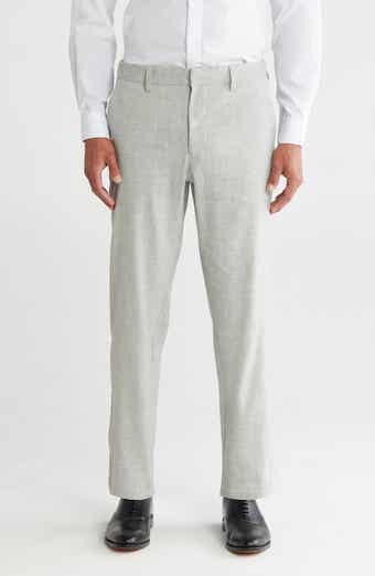 Nordstrom Flat Front Linen Blend Chinos