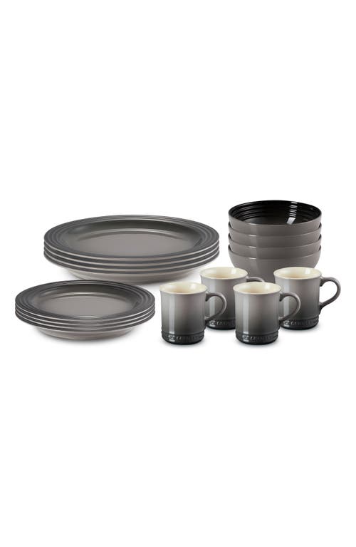Le Creuset 16-piece Dinnerware Set In Oyster