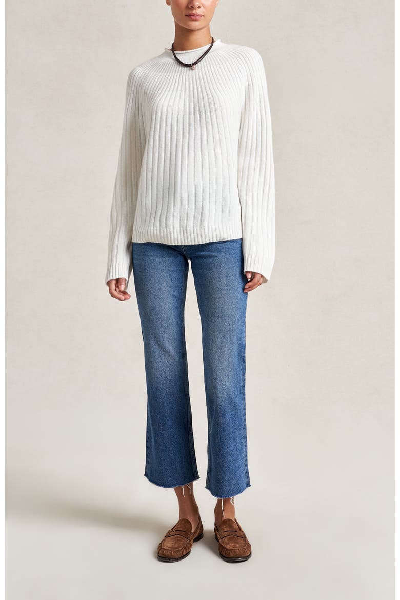 Abel Sweater, Alternate, color, Ivory