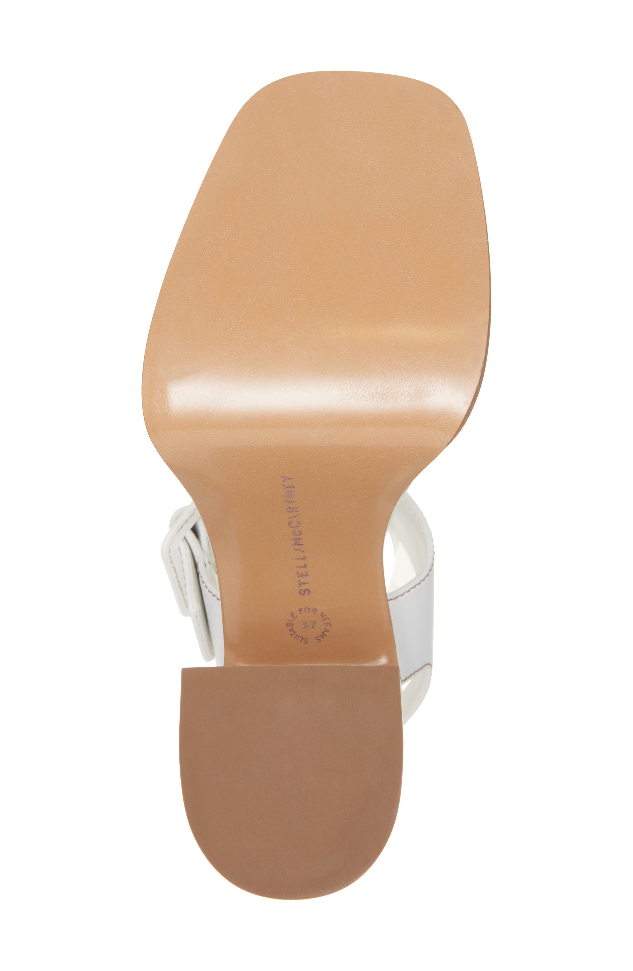 Stella McCartney Skyla Platform Sandal, Alternate, color, White