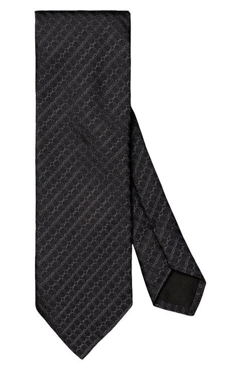 Geometric Silk Tie