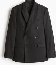 H&M Regular Fit Double-breasted Jacket