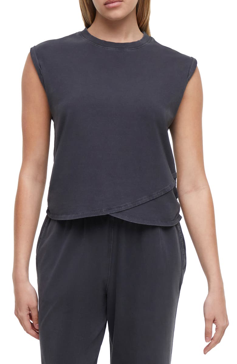 Wildfox Aleyna Crew Top, Main, color, Phantom