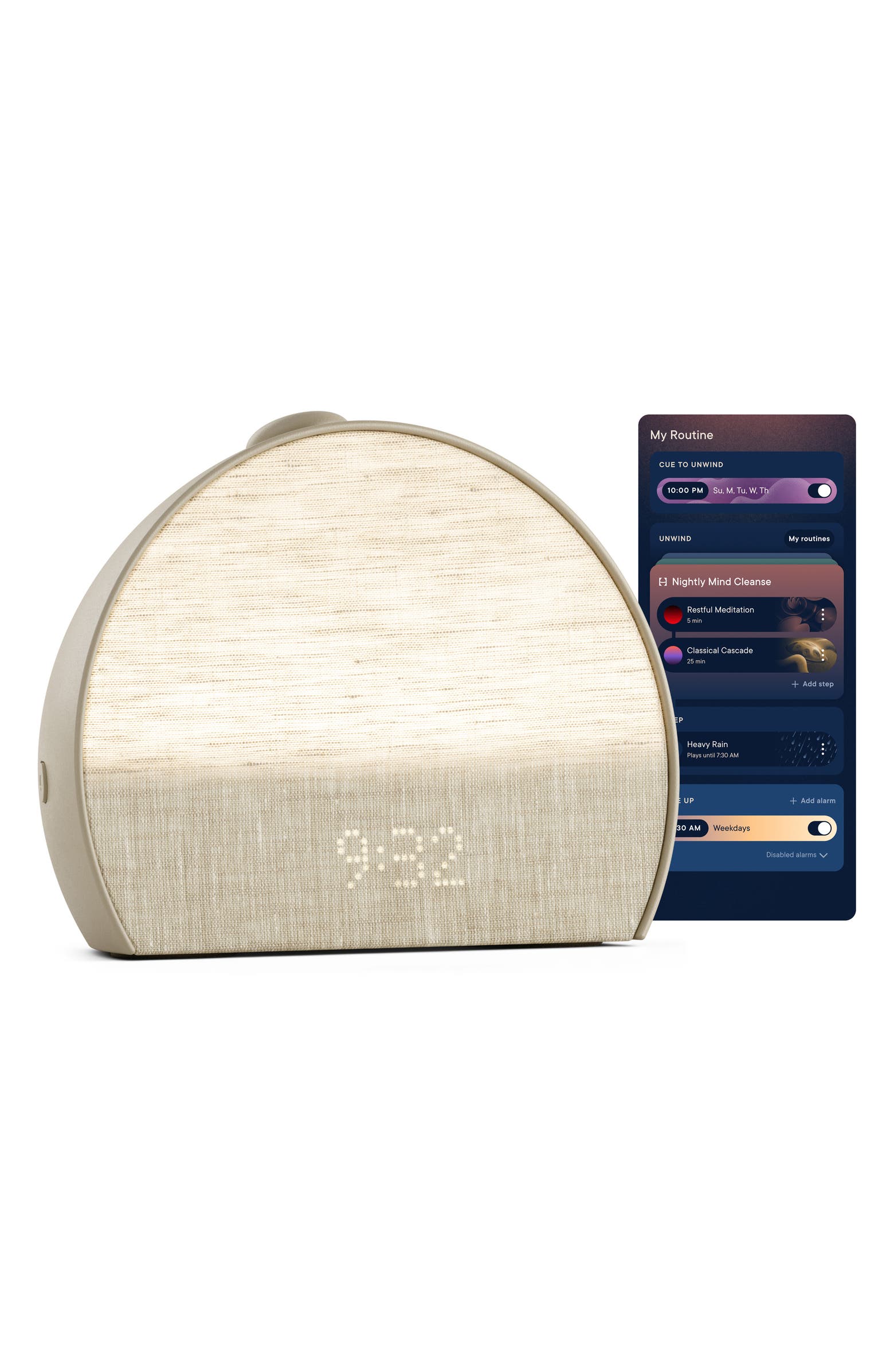 Sound Machine Hatch Hatch Inc Restore 3 Smart Light, Sound Machine & Sunrise Alarm Clock ...
