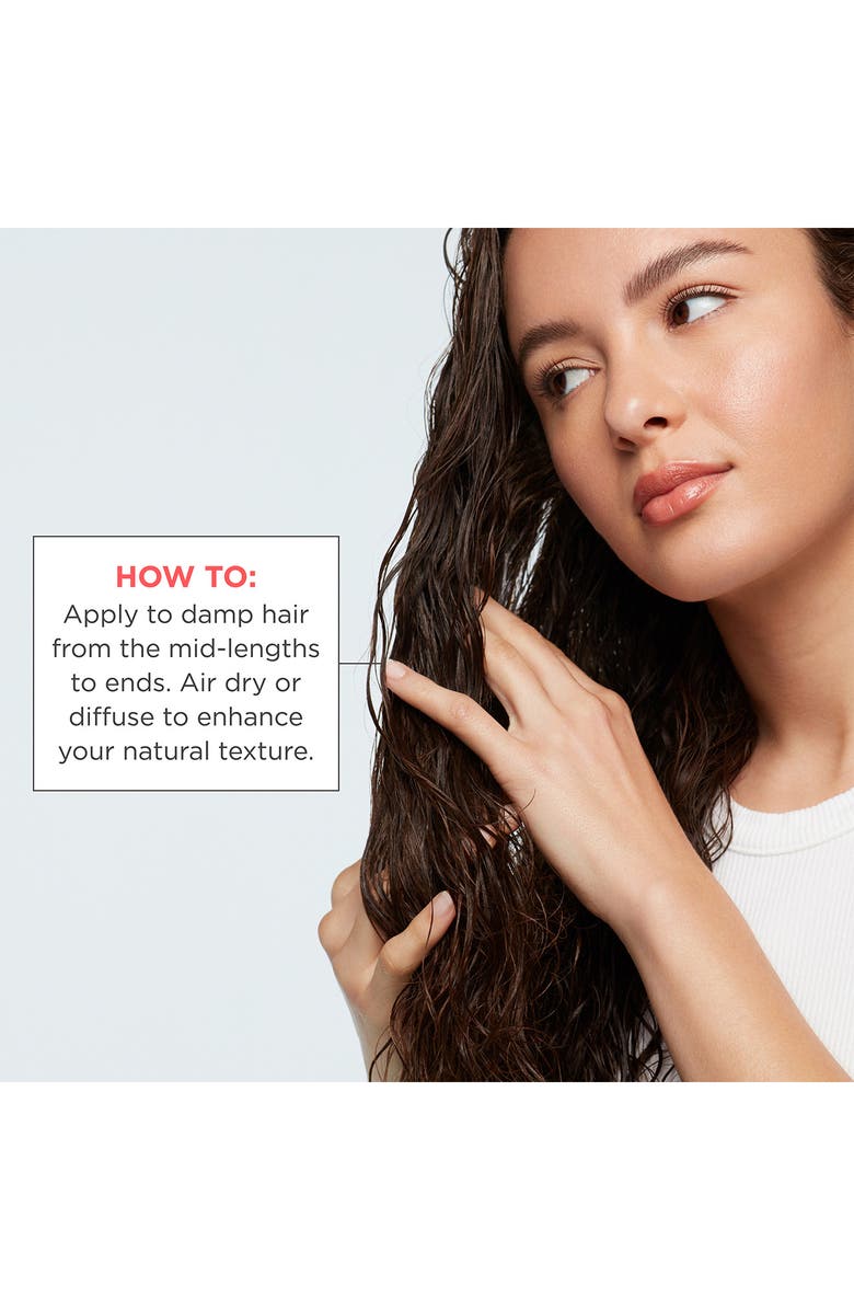 Briogeo Style + Treat Yuzu + Plum Oil Air Dry Hair Styling Cream, Alternate, color, 