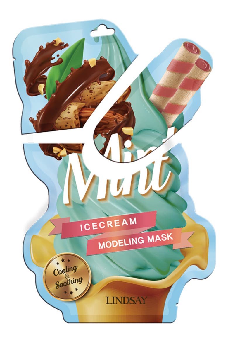 Mint Icecream Modeling Mask, Alternate, color, NO COLOR