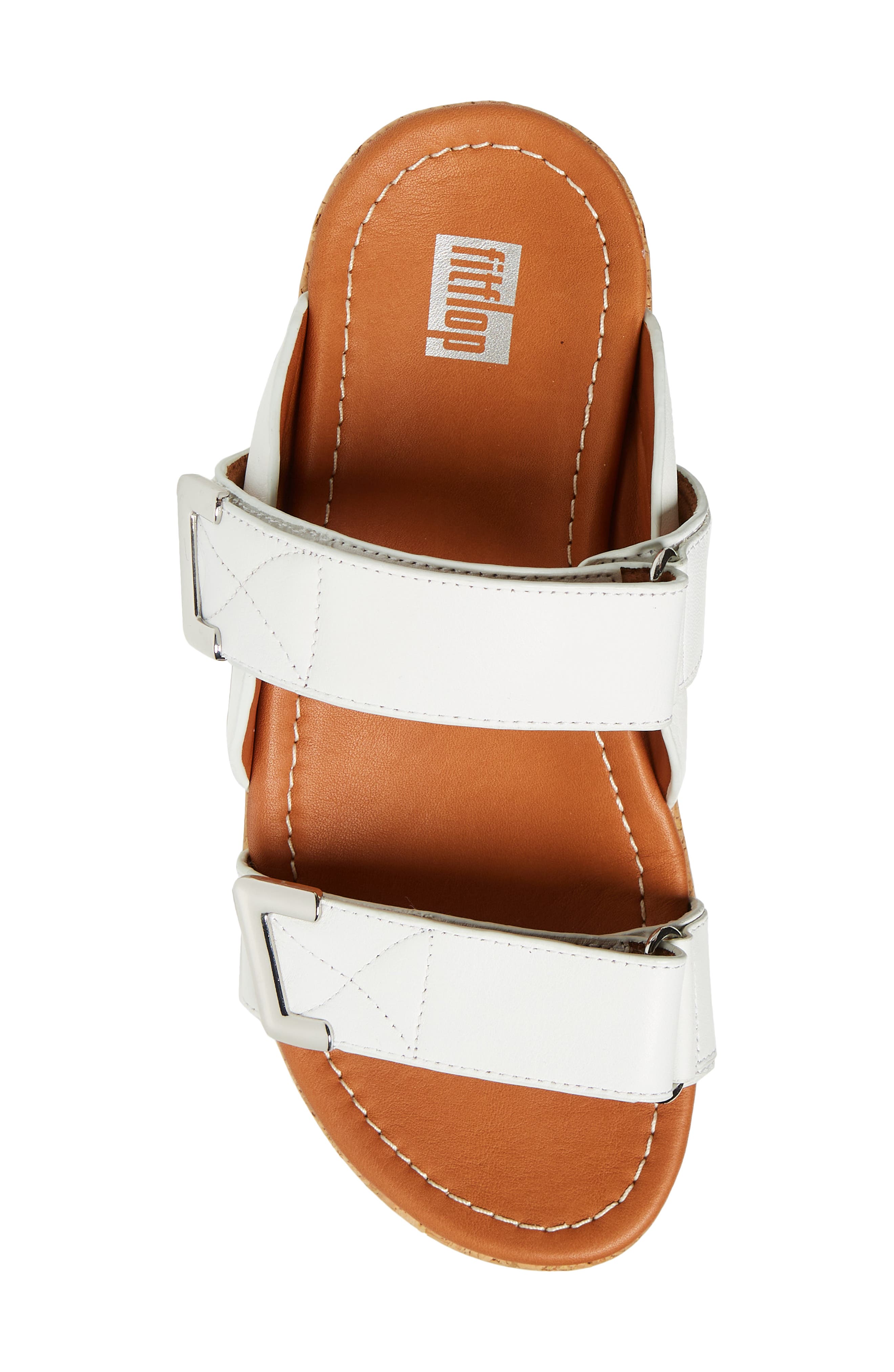 Remi Platform Wedge Slide Sandal, Alternate, color, URBAN WHITE