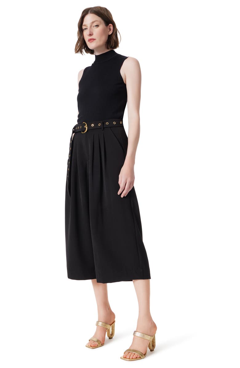 DO by Dee Ocleppo Belted Crop Wide Leg Pants, Alternate, color, 