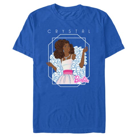 Men's Crystal Glamour Portrait T-Shirt