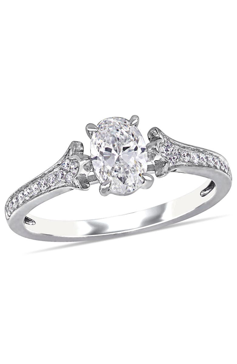 Julianna B. 4/5 CTTW Diamond Engagement Ring 14k, Main, color, 14K White Gold