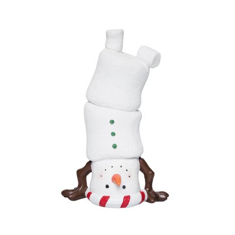 Marshmallow Man Handstand Figurine