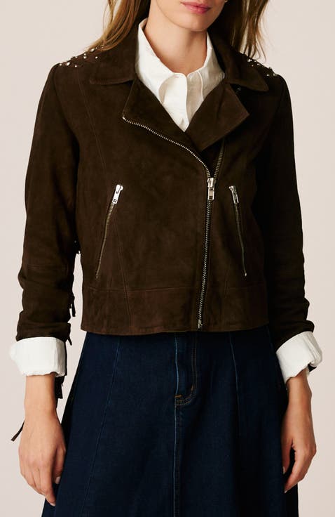 Fringed Suede Jacket