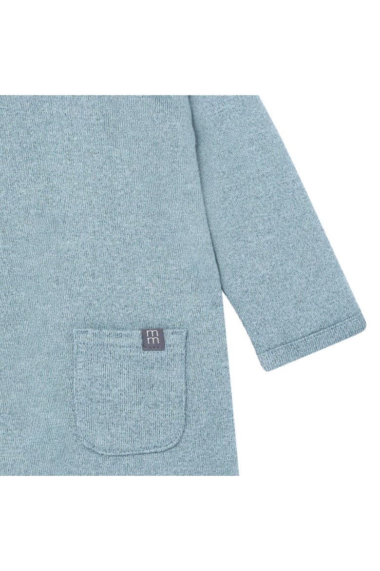 Raglan Sleeve Long Leg Romper, Alternate, color, Teal Heather