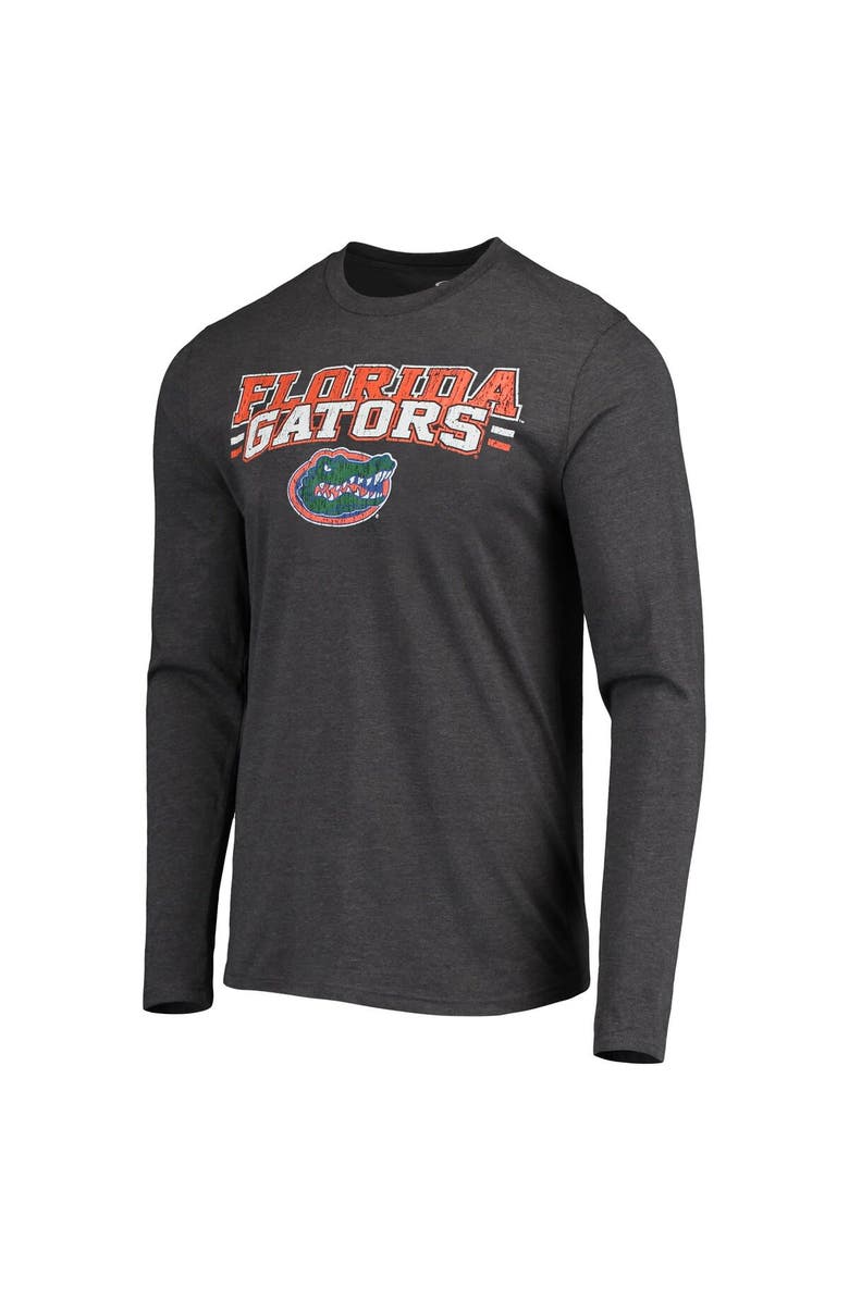 CONCEPTS SPORT Men's Concepts Sport Royal/Heathered Charcoal Florida Gators Meter Long Sleeve T-Shirt & Pants Sleep Set, Alternate, color,