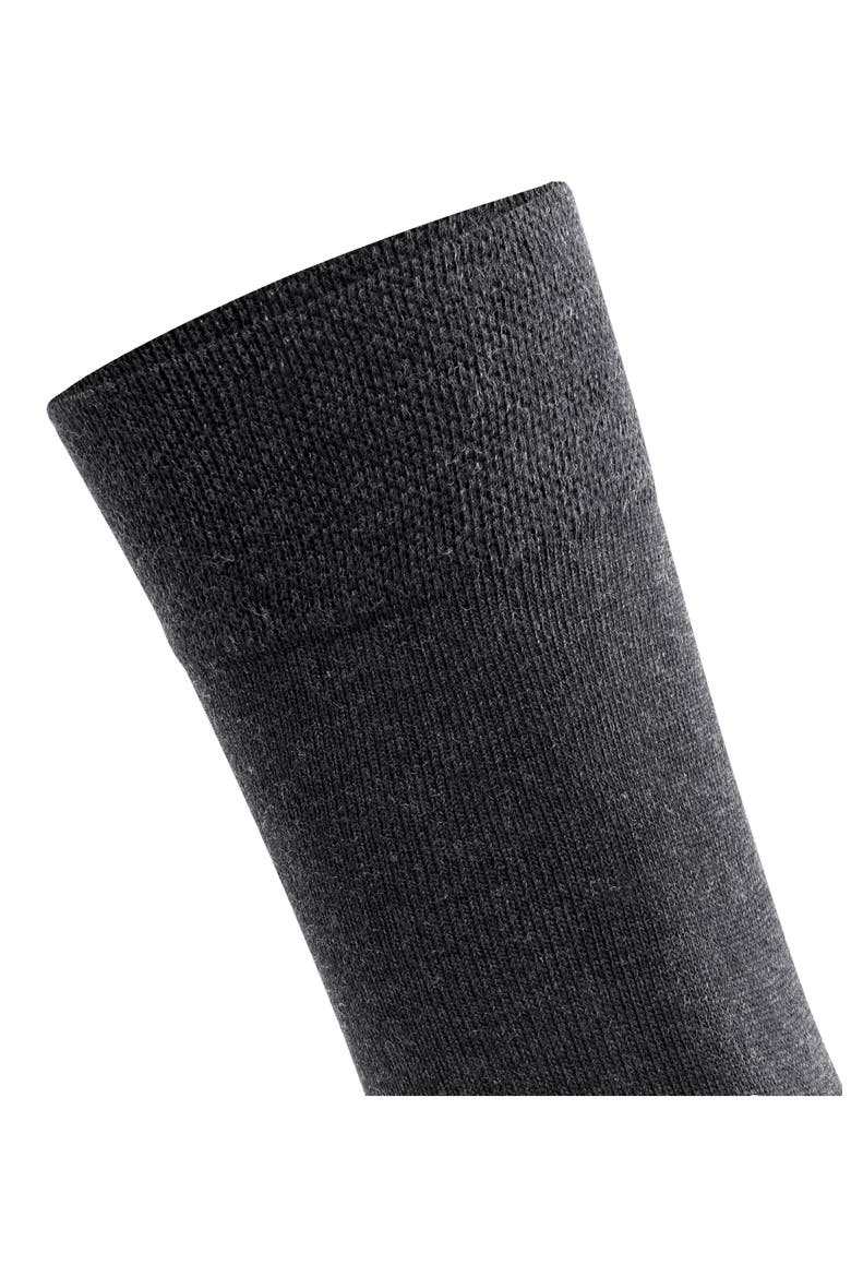 Sensitive London Cotton Blend Socks, Alternate, color, ANTHRA MEL